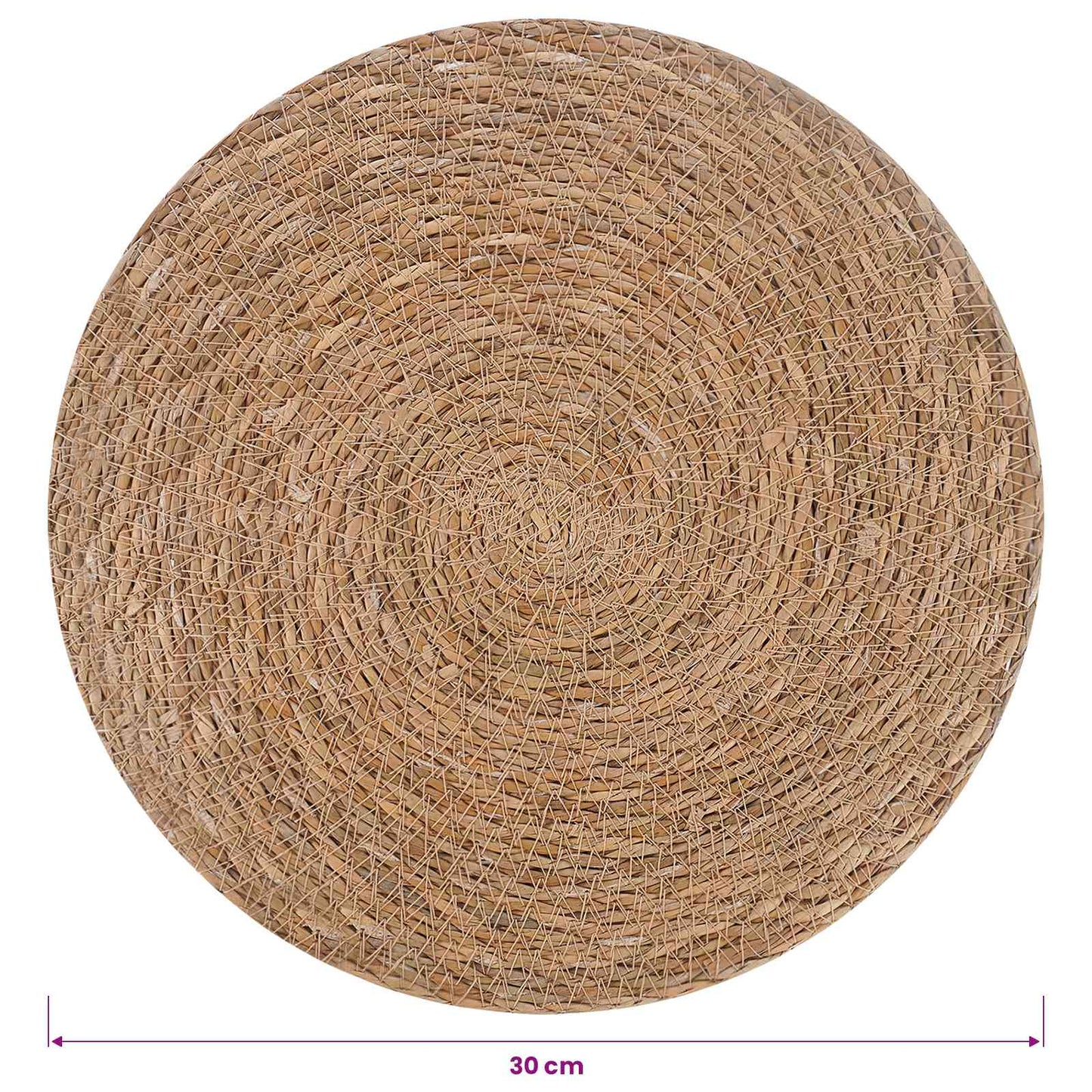 Seagrass Placemets 50 pcs Natural 100% Seagrass