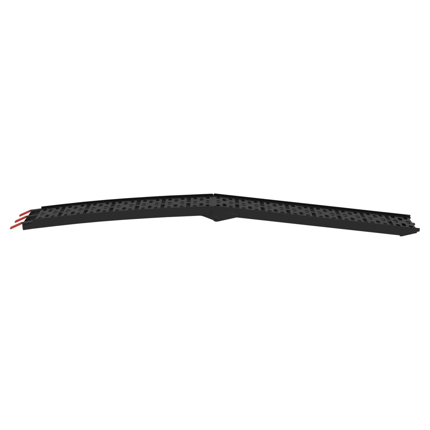 Foldable Motorcycle Ramp 340 kg per ramp 2 pcs Black Aluminium