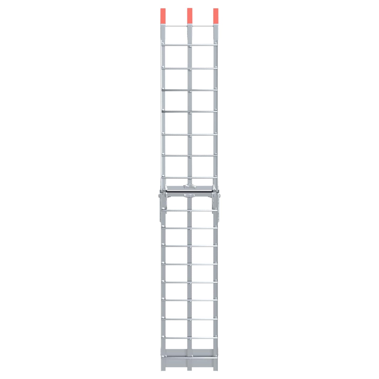 Motorcycle Ramp Folding Silver 180 x 28 x 5 cm Aluminium