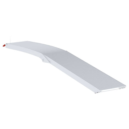 Motorcycle Ramp 680 kg 2 pcs Silver 205 x 28 x 5 cm Aluminium