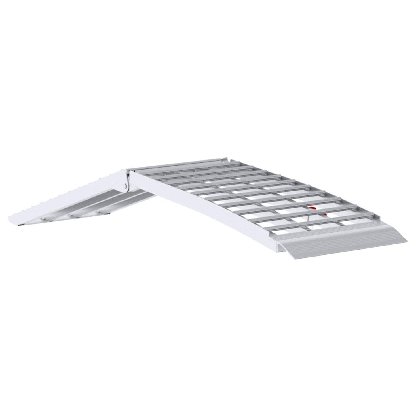 Motorcycle Ramp 680 kg Folding Silver 230 x 44 x 5 cm Aluminium