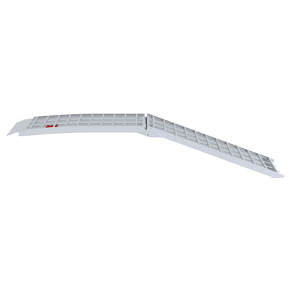 Motorcycle Ramp 680 kg Folding Silver 230 x 44 x 5 cm Aluminium