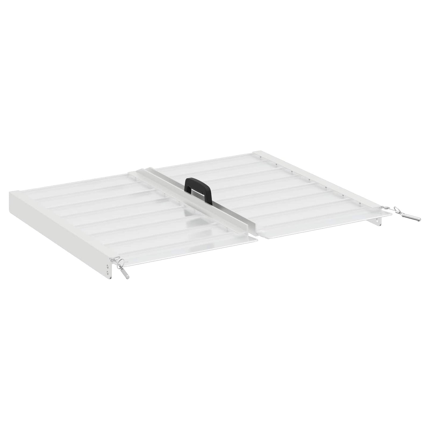 Ramp for Wheelchair 270 kg Silver 62 x 73 x 5 cm Aluminium