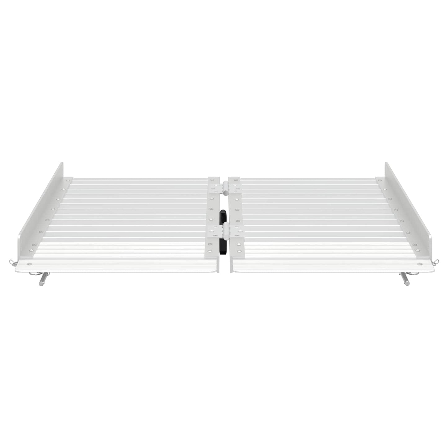 Ramp for Wheelchair 270 kg Silver 62 x 73 x 5 cm Aluminium