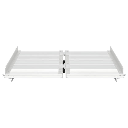 Ramp for Wheelchair 270 kg Silver 62 x 73 x 5 cm Aluminium