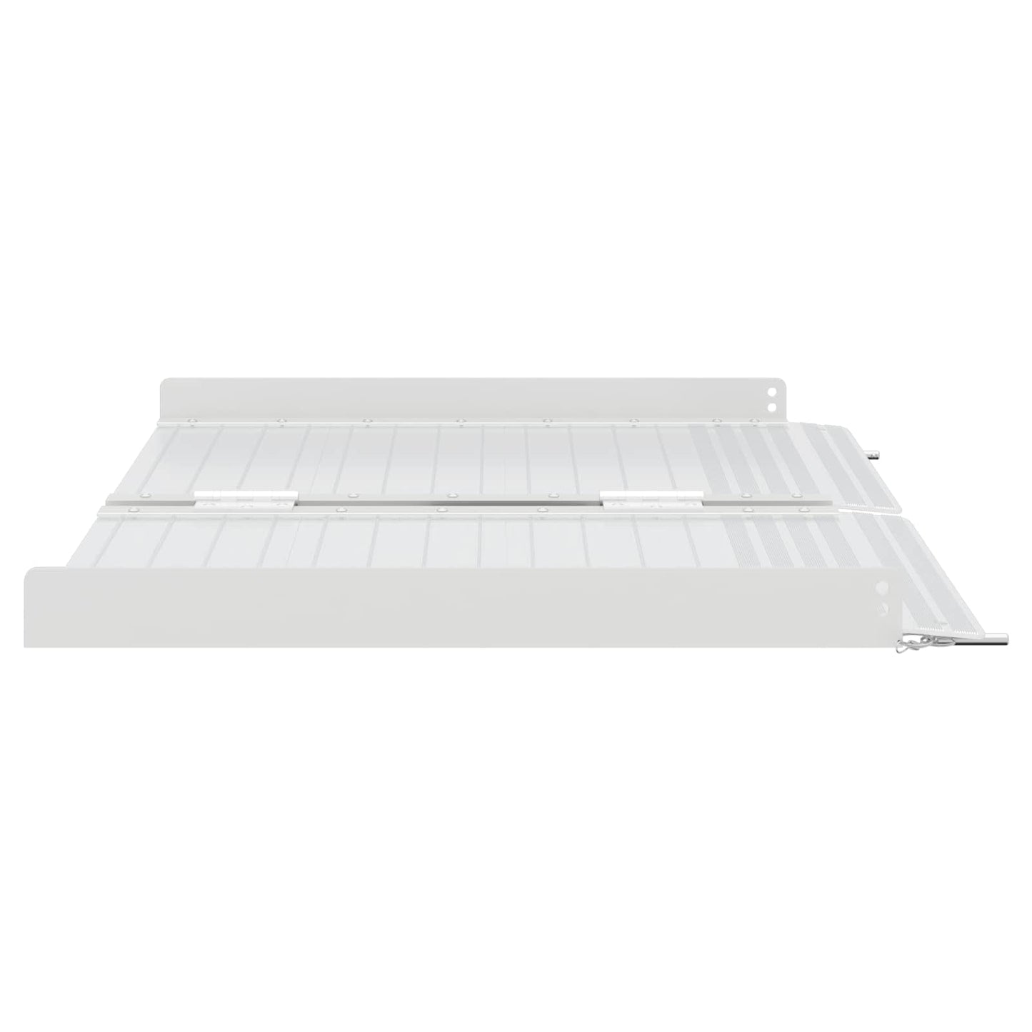 Ramp for Wheelchair 270 kg Silver 62 x 73 x 5 cm Aluminium