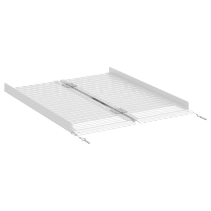 Ramp for Wheelchair 270 kg Silver 270 kg Aluminium