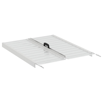 Ramp for Wheelchair 270 kg Silver 270 kg Aluminium