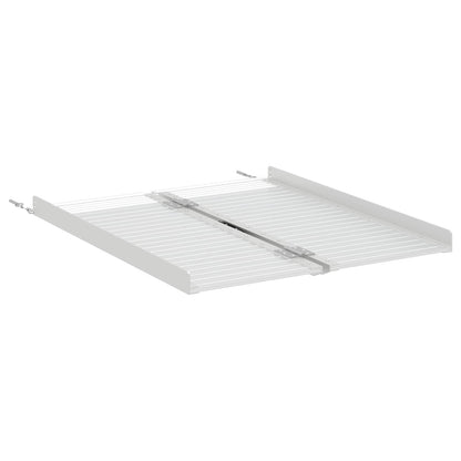 Ramp for Wheelchair 270 kg Silver 270 kg Aluminium