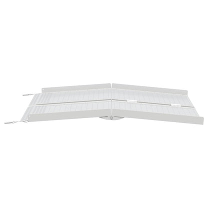 Ramp for Wheelchair 270 kg Silver 270 kg Aluminium
