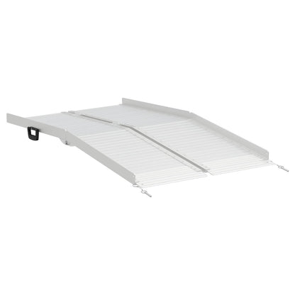 Ramp for Wheelchair 270 kg Silver 270 kg Aluminium