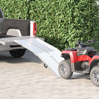Ramp for Wheelchair 270 kg Silver 270 kg Aluminium