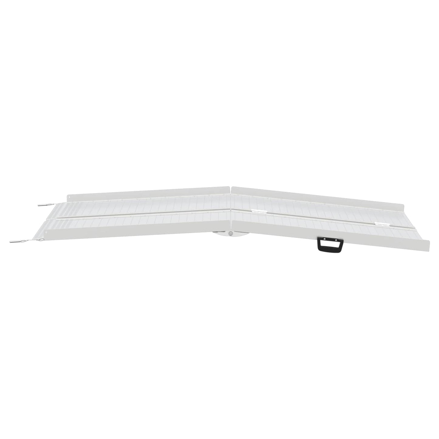 Ramp for Wheelchair 270 kg Silver 270 kg Aluminium