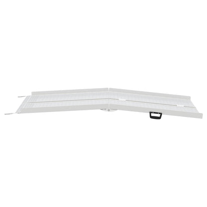 Ramp for Wheelchair 270 kg Silver 270 kg Aluminium