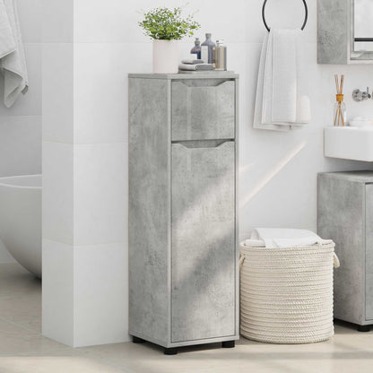 Bathroom Cabinet Concrete Grey 30.5 x 30 x 101 cm