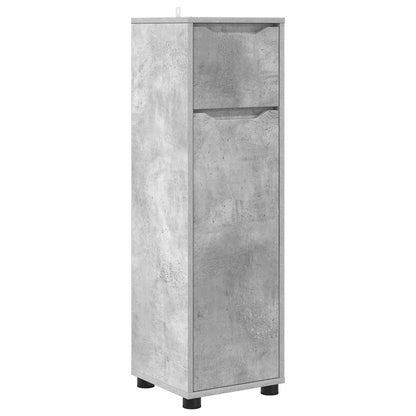 Bathroom Cabinet Concrete Grey 30.5 x 30 x 101 cm