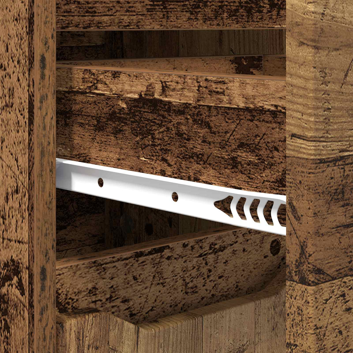 Bathroom Cabinet Old Wood 30.5 x 30 x 101 cm Engineered Wood