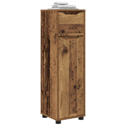 Bathroom Cabinet Old Wood 30.5 x 30 x 101 cm Engineered Wood