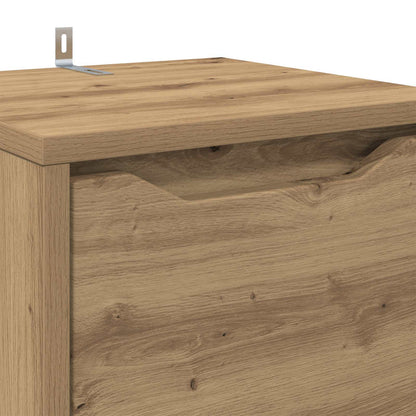 Bathroom Cabinet Artisan Oak 30.5 x 30 x 101 cm Engineered Wood