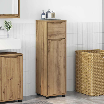 Bathroom Cabinet Artisan Oak 30.5 x 30 x 101 cm Engineered Wood