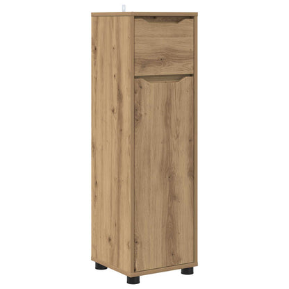 Bathroom Cabinet Artisan Oak 30.5 x 30 x 101 cm Engineered Wood