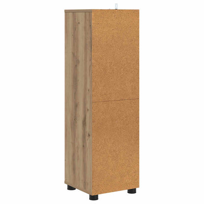 Bathroom Cabinet Artisan Oak 30.5 x 30 x 101 cm Engineered Wood