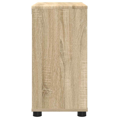 Bathroom Basin Cabinet Sonoma Oak 60 x 30 x 60 cm
