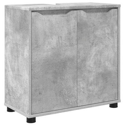 Bathroom Basin Cabinet Concrete Grey 60 x 30 x 60 cm