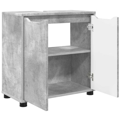 Bathroom Basin Cabinet Concrete Grey 60 x 30 x 60 cm