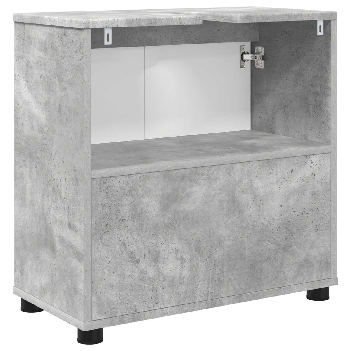 Bathroom Basin Cabinet Concrete Grey 60 x 30 x 60 cm