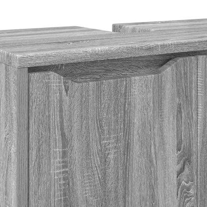 Bathroom Basin Cabinet Grey Sonoma 60 x 30 x 60 cm