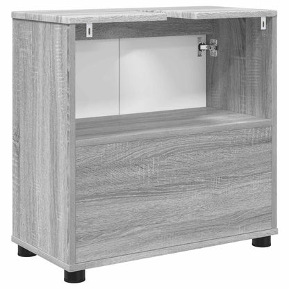Bathroom Basin Cabinet Grey Sonoma 60 x 30 x 60 cm