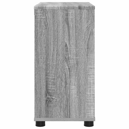 Bathroom Basin Cabinet Grey Sonoma 60 x 30 x 60 cm