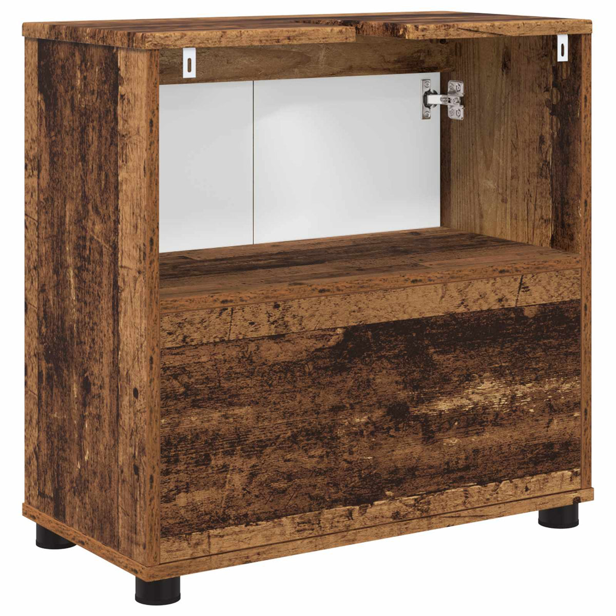 Bathroom Basin Cabinet Old Wood 60 x 30 x 60 cm Engineered Wood