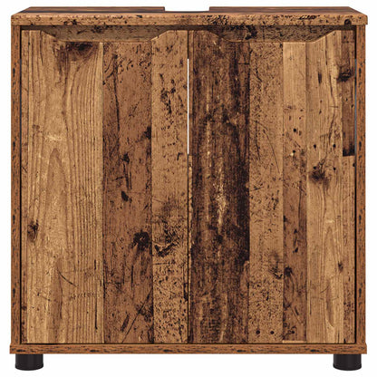 Bathroom Basin Cabinet Old Wood 60 x 30 x 60 cm Engineered Wood