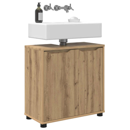 Bathroom Basin Cabinet Artisan Oak 60 x 30 x 60 cm