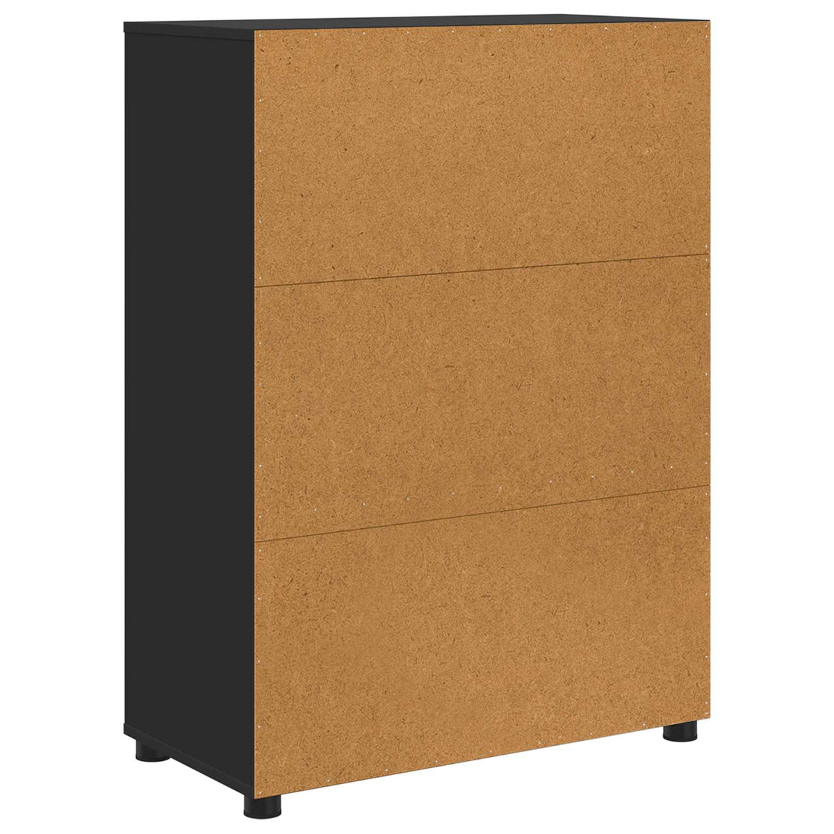 Bathroom Cabinet Black 72.5 x 36.5 x 100 cm Engineered Wood