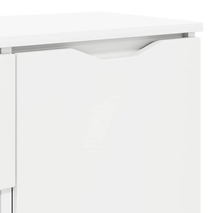 Sideboard with Drawer White 100 x 30 x 65.6 Engineered Wood