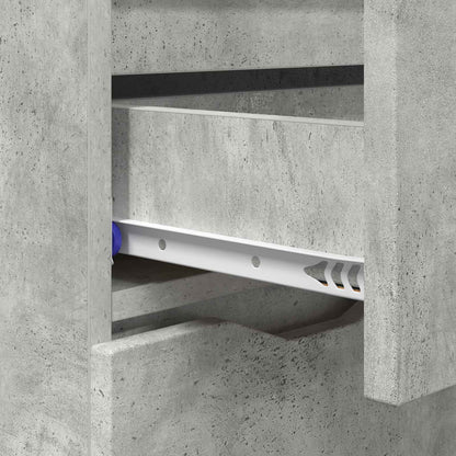 Sideboard Concrete Grey 100 x 30 x 65.6 Engineered Wood