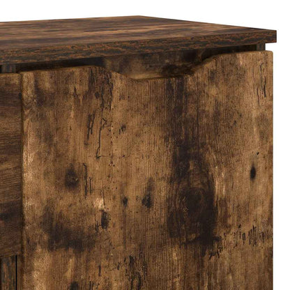Sideboard Smoked Oak 100 x 30 x 65.6 Engineered Wood