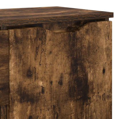 Sideboard Smoked Oak 100 x 30 x 65.6 Engineered Wood