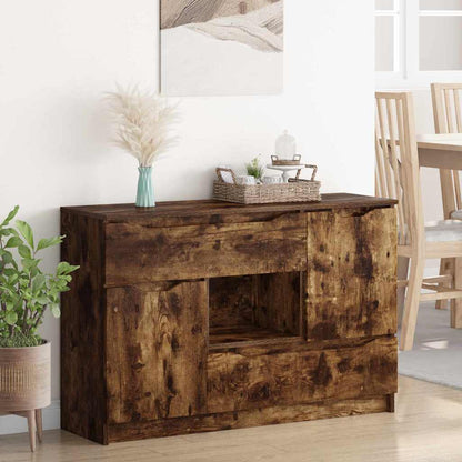 Sideboard Smoked Oak 100 x 30 x 65.6 Engineered Wood
