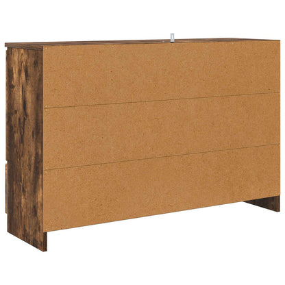 Sideboard Smoked Oak 100 x 30 x 65.6 Engineered Wood