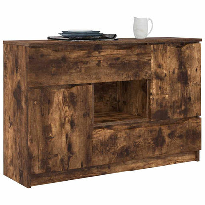 Sideboard Smoked Oak 100 x 30 x 65.6 Engineered Wood