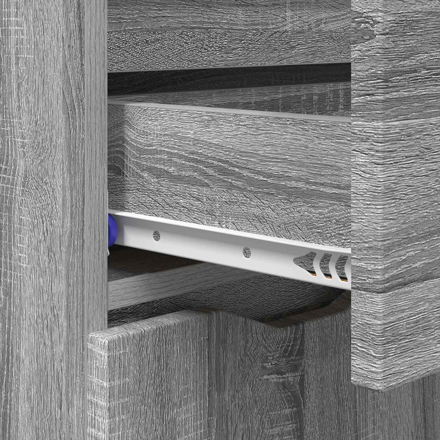Sideboard Grey Sonoma 100 x 30 x 65.6 Engineered Wood