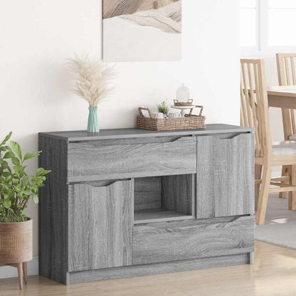 Sideboard Grey Sonoma 100 x 30 x 65.6 Engineered Wood