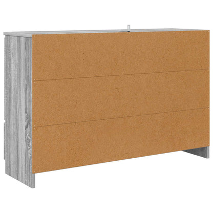 Sideboard Grey Sonoma 100 x 30 x 65.6 Engineered Wood