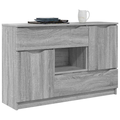 Sideboard Grey Sonoma 100 x 30 x 65.6 Engineered Wood