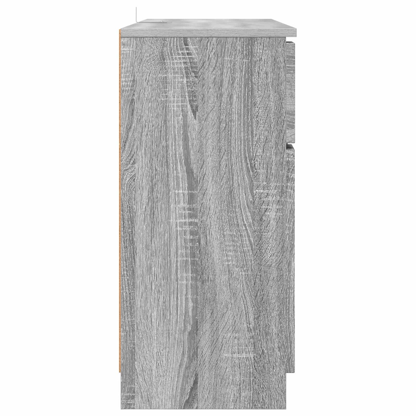 Sideboard Grey Sonoma 100 x 30 x 65.6 Engineered Wood