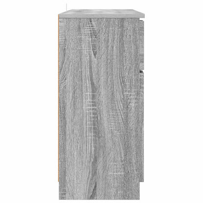 Sideboard Grey Sonoma 100 x 30 x 65.6 Engineered Wood